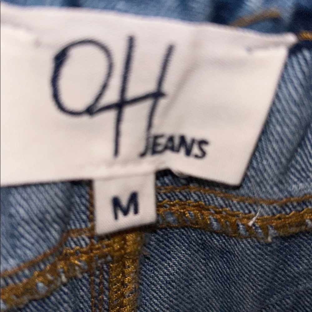 Oli & Hali Blue Straight Leg Jeans - Picture 3 of 8